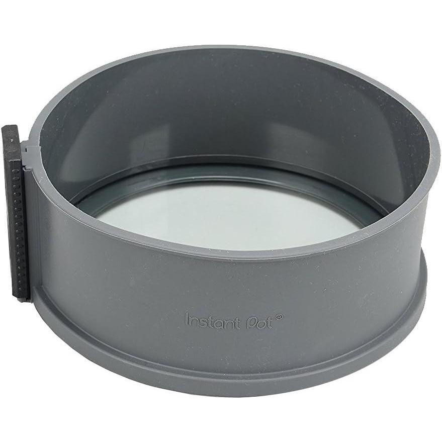imageInstant Pot Electric Pressure Cooker Springform Cake Pan with Tempered Glass Base Premium NonStick Silicone