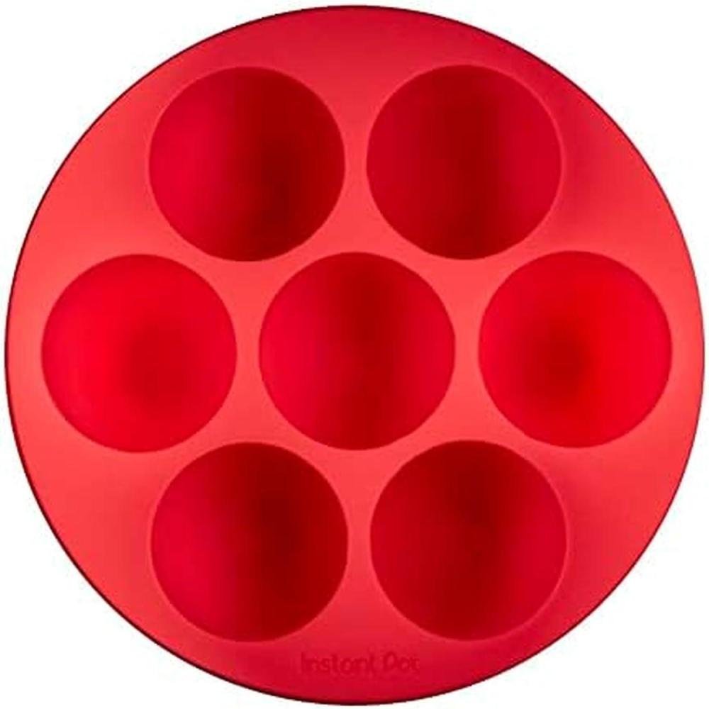 imageInstant Pot Official Silicone Egg Bites Pan with Lid Compatible with 6 Qt 8 Qt Cookers Ideal for Egg Bites Muffins Baby Food and More BPAFree NonStick and Heat Resistant to 450FEgg Bites Pan