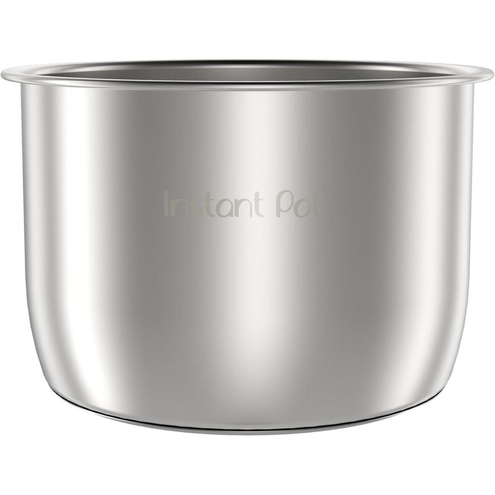 imageInstant Pot Stainless Steel Inner Cooking Pot Mini 3Qt Polished Surface Rice Cooker Stainless Steel Cooking Pot3 Quarts