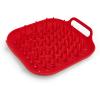 Instant Pot Accessory Official Air Fryer Silicone Tray, One Size, Red – Reusable, Non-Stick, Heat Resistant, Food-Grade Silicone, Dishwasher Safe, Ideal for Crispy Chips, Fries, Wings, Toast, and More