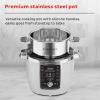 Instant Pot Pro Plus Wi-Fi Smart 10-in-1, Pressure Cooker, Slow Cooker, Rice Cooker, Steamer, Sauté Pan, Yogurt Maker, Warmer, Canning Pot, Sous Vide, Includes App with Over 800 Recipes, 6 Quart(White)