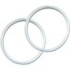 Instant Pot 2-Pack Sealing Ring 5 & 6-Qt, Inner Pot Seal Ring, Electric Pressure Cooker Accessories, Non-Toxic, BPA-Free, Replacement Parts, Clear(Clear)