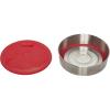 Instant Pot 5252078 Official Round Cook/Bake Pan with Silicone Lid, 7-inch, Red(Red)