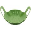 Instant Pot 8QT Silicone Lid, Compatible with 8-Qt Stainless-Steel Inner Pot, Bowl and Food Cover, Microwave Cover for Food, Transparent White(Green)