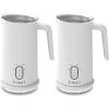 Instant Pot Instant Milk Frother, 4-in-1 Electric Milk Steamer, 10oz/295ml Automatic Hot and Cold Foam Maker and Milk Warmer for Latte, Cappuccinos, Macchiato, From the Makers of Instant 500W, White(White)