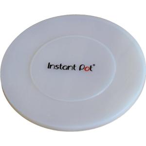 Instant Pot 8QT Silicone Lid, Compatible with 8-Qt Stainless-Steel Inner Pot, Bowl and Food Cover, Microwave Cover for Food, Transparent White(Transparent White)