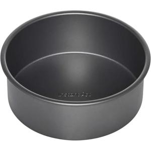 Instant Pot Official Round Cake Pan, 7.7-Inch, Gray – Nonstick, Heavy-Duty, Oven Safe, Ideal for Baking, Cooking, Storing – Compatible with 6-Quart & 8-Quart Cookers, Vortex Air Fryer, Duo Crisp(7.7-Inch)