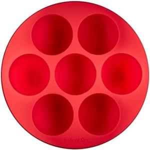 Instant Pot Official Silicone Egg Bites Pan with Lid – Compatible with 6 Qt., 8 Qt. Cookers – Ideal for Egg Bites, Muffins, Baby Food, and More – BPA-Free, Non-Stick, and Heat Resistant to 450°F(Egg Bites Pan)