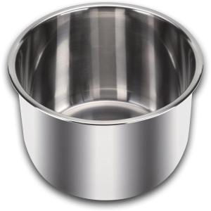 Instant Pot Stainless Steel Inner Cooking Pot 6-Qt, Polished Surface, Rice Cooker