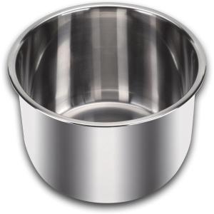 Instant Pot Stainless Steel Inner Cooking Pot Mini 3-Qt, Polished Surface, Rice Cooker, Stainless Steel Cooking Pot(8.5 Quarts)