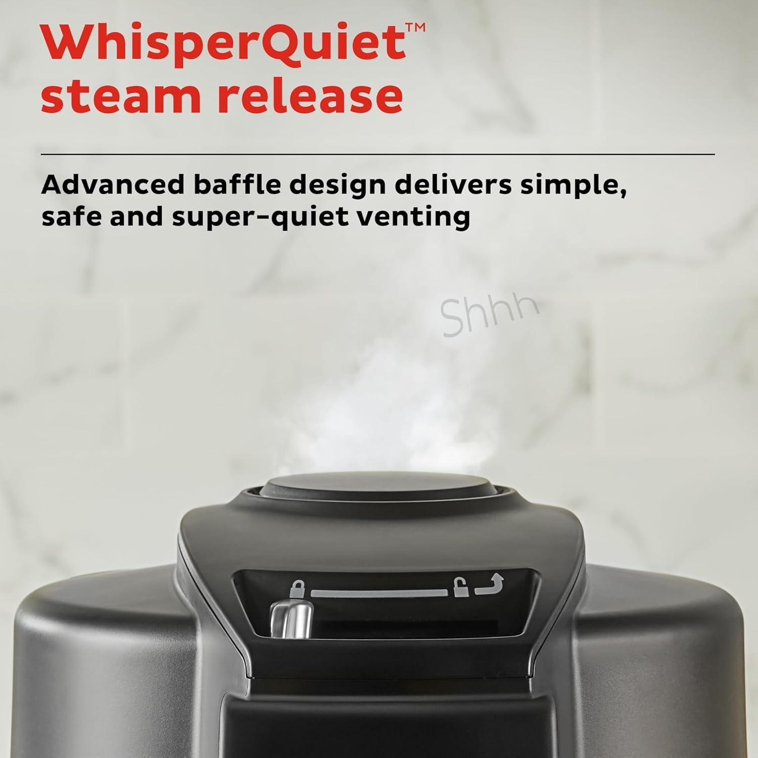 imageInstant Pot 65 Quart Duo Crisp Ultimate Lid with WIFI 13in1 Air Fryer and Pressure Cooker Combo Saut Slow Cook Bake Steam Warm Roast Dehydrate Sous Vide ampamp More Includes App with RecipesWifi