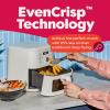Instant Pot 4Qt VORTEX 6-in-1 Mini Air Fryer, Custom Program Options, Air Fry, Broil, Roast, Dehydrate, Bake, Reheat, Sea Salt, 4 Quarts(Sea Salt)