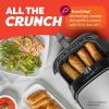 Instant Pot 4Qt VORTEX 6-in-1 Mini Air Fryer, Custom Program Options, Air Fry, Broil, Roast, Dehydrate, Bake, Reheat, Sea Salt, 4 Quarts(Stainless Steel)