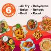 Instant Pot 4Qt VORTEX 6-in-1 Mini Air Fryer, Custom Program Options, Air Fry, Broil, Roast, Dehydrate, Bake, Reheat, Sea Salt, 4 Quarts(Stainless Steel)