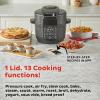 Instant Pot 6.5 Quart Duo Crisp Ultimate Lid with WIFI, 13-in-1 Air Fryer and Pressure Cooker Combo, Sauté, Slow Cook, Bake, Steam, Warm, Roast, Dehydrate, Sous Vide, & More, Includes App with Recipes(Wi-fi)