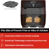 Instant Pot Vortex Plus 6QT ClearCook Air Fryer, Clear Windows, Custom Program Options, 6-in-1 Functions, Crisps, Broils, Roasts, Dehydrates, Bakes, Reheats, from the Makers of Instant Pot, Black(Vortex Plus)
