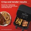 Instant Pot Vortex Plus 6QT ClearCook Air Fryer, Clear Windows, Custom Program Options, 6-in-1 Functions, Crisps, Broils, Roasts, Dehydrates, Bakes, Reheats, from the Makers of Instant Pot, Black(Dual Basket)