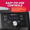 Instant Pot Vortex Plus 6QT ClearCook Air Fryer, Clear Windows, Custom Program Options, 6-in-1 Functions, Crisps, Broils, Roasts, Dehydrates, Bakes, Reheats, from the Makers of Instant Pot, Black(Vortex)