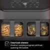 Instant Pot Vortex Plus XL 8QT ClearCook Air Fryer, Clear Windows, Custom Programming, 8-in-1 Functions that Crisps, Broils, Roasts, Dehydrates, Bakes, Reheats, from the Makers of Instant Pot, Black(Black)
