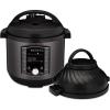 Instant Pot Duo Crisp 11-in-1 Air Fryer and Electric Pressure Cooker Combo with Multicooker Lids that Air Fries, Steams, Slow Cooks, Sautés, Dehydrates, & More, Free App With Over 800 Recipes, 6 Quart(8 Quarts)