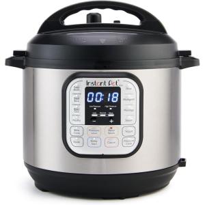 Instant Pot Duo 7-in-1 Mini Electric Pressure Cooker, Slow Rice Cooker, Steamer, Sauté, Yogurt Maker, Warmer & Sterilizer, Includes Free App with over 1900 Recipes, Stainless Steel, 3 Quart(6 Quarts)