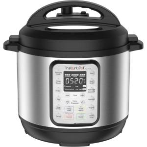 Instant Pot Duo Plus 9-in-1 Electric Pressure Cooker, Slow Cooker, Rice Cooker, Steamer, Sauté, Yogurt Maker, Warmer & Sterilizer, Includes App With Over 800 Recipes, Stainless Steel, 3 Quart(3 Quarts)