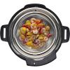 Instant Pot Official Large Mesh Steamer Basket, Stainless Steel, Round – Versatile Steamer & Strainer for Vegetables, Fish, and More – Durable, Rust-Resistant, Easy-Lift Handle, Dishwasher Safe