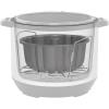 Instant Pot Official Non-Stick Fluted Cake Pan, 7-Inch, Gray – Versatile Baking Mold for Bundt Cakes, Lasagna, Macaroni and Cheese, Casseroles, and More – Compatible with 6-Quart and 8-Quart Cookers