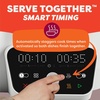 Instant Pot Dual Action 8‑in‑1 Multi-Cooker with Serve Together™ Smart Timing, 4Qt Pressure Cooker & 2Qt Rice Cooker, Cook Mains & Sides Together, Fast Cooking, PFAS-Free Pot*, Sauté, Slow Cook & More